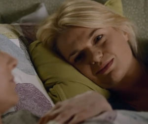 Na dobre i na złe odc. 584. Wiktoria Consalida (Katarzyna Dąbrowska), Agata Woźnicka (Emilia Komarnicka)
