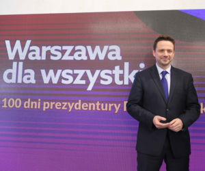 100 dni prezydentury Rafała Trzaskowskiego, konferencja