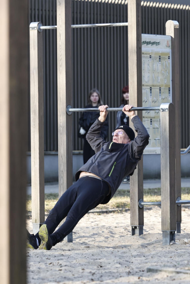 Senator Karczewski trenuje na wiosnę