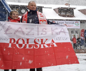 Powitanie Kacpra Tomasiaka w Bystrej 18.02.2026