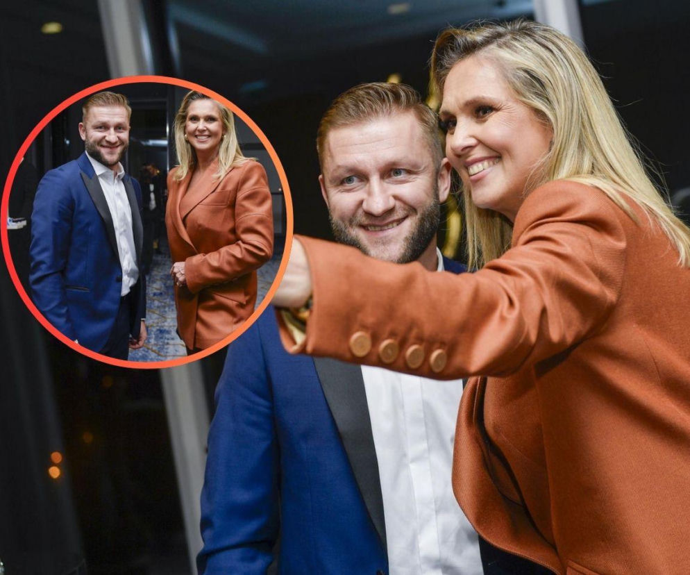 Ewa Wachowicz i Kuba Błaszczykowski na gali