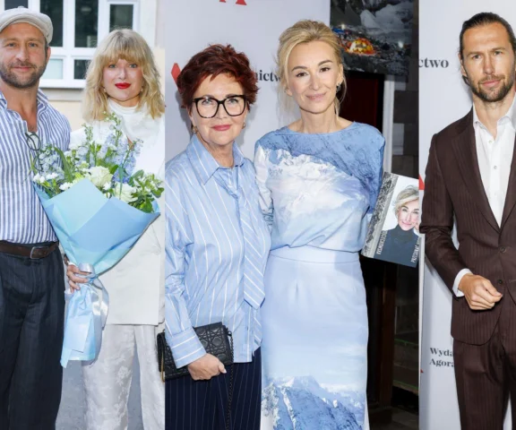 Od Kwaśniewskiej po Bedoesa i Krychowiaka. Tłum gwiazd na premierze książki Wojciechowskiej