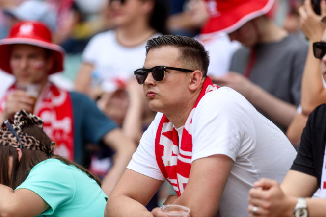 Polska - Ukraina. Tłumy kibiców na trybunach. Znajdź się na zdjęciu!