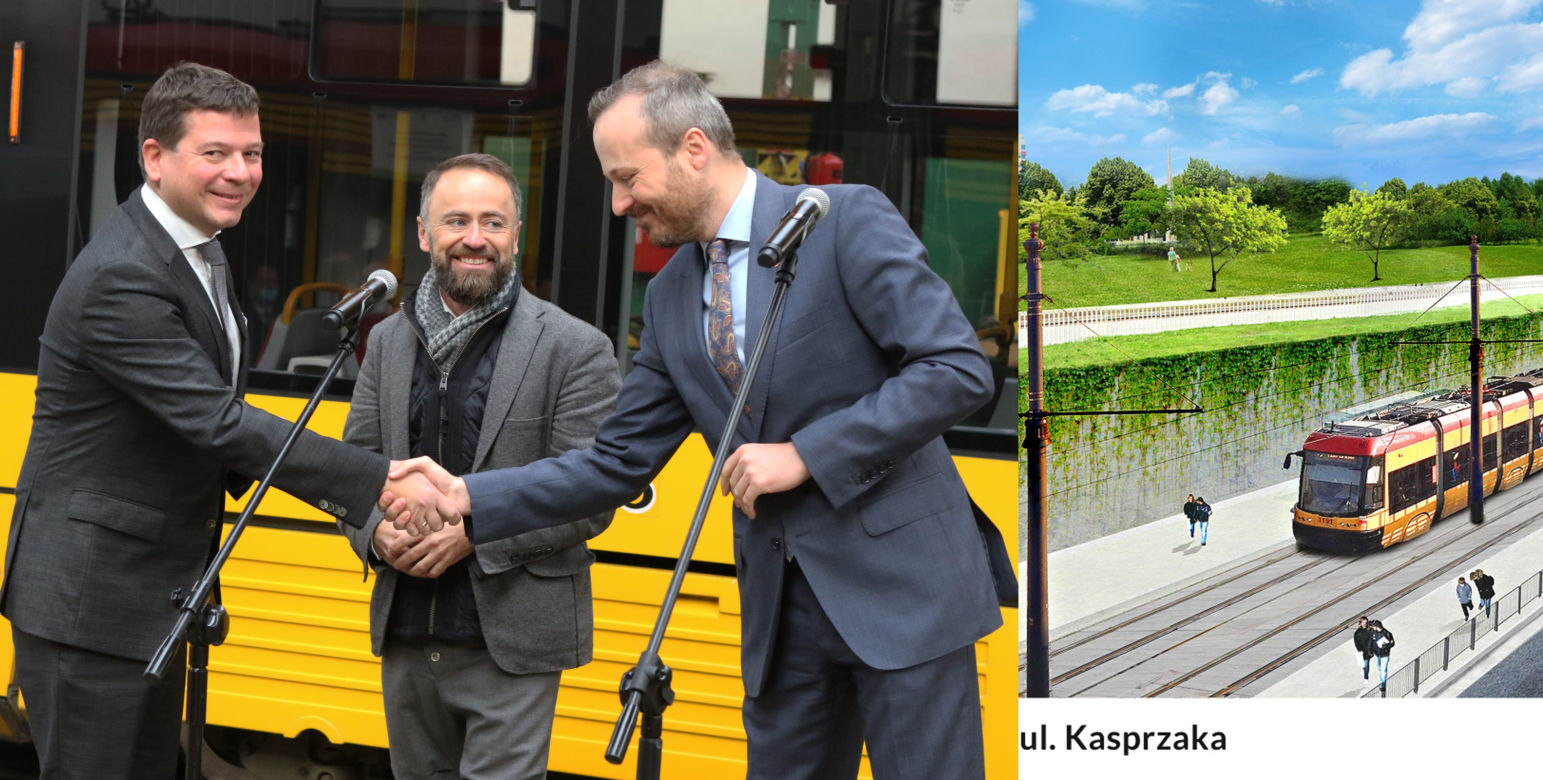 Tory na Kasprzaka! 205 mln zł za 5 minut mniej w tramwaju