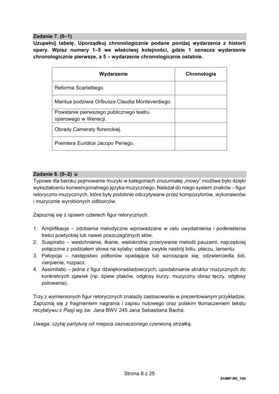 Matura 2021: historia muzyki. Pytania, arkusz CKE, zadania [poziom rozszerzony matura 5.05.2021] 