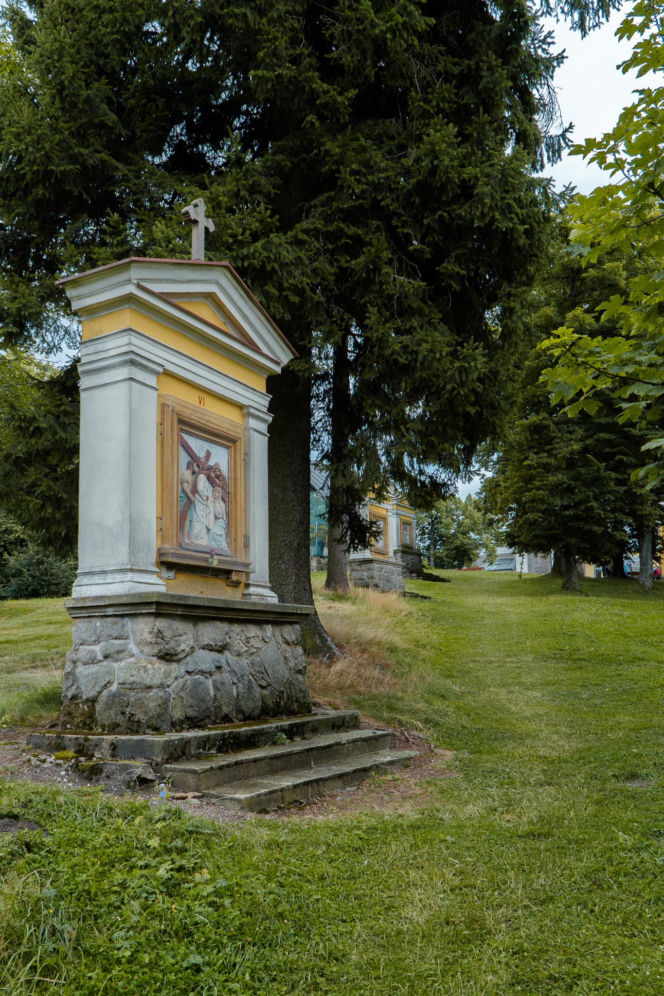 Stacje starej drogi krzyżowej