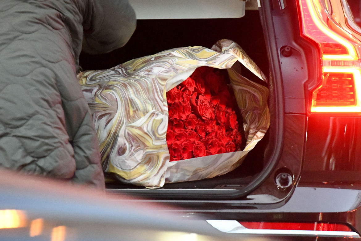 Małgorzata Foremniak dostała 8 kg róż