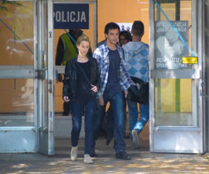 Pierwsza miłość. Sabina (Urszula Dębska), Mikser (Błażej Michalski)