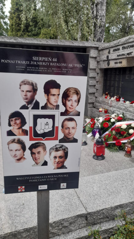 81. rocznica wybuchu Powstania Warszawskiego. Uroczystości przy pomniku Gloria Victis