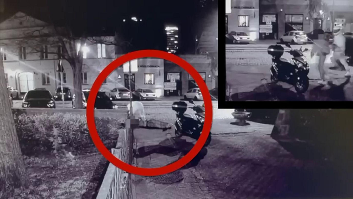 Rosjanin kopnął go w twarz i odjechał skuterem. Zrobił to za 200 złotych
