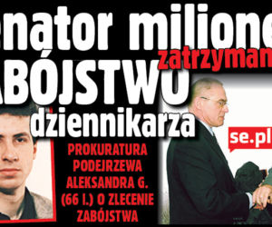 Zlecił ZABÓJSTWO i teraz za to odpowie! Senator milioner zatrzymany za ZABÓJSTWO dziennikarza