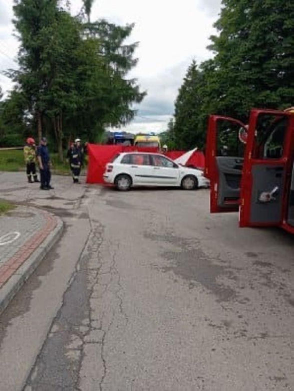 Śmiertelny wypadek pod Tarnowem. Nie żyje 55-letnia kobieta