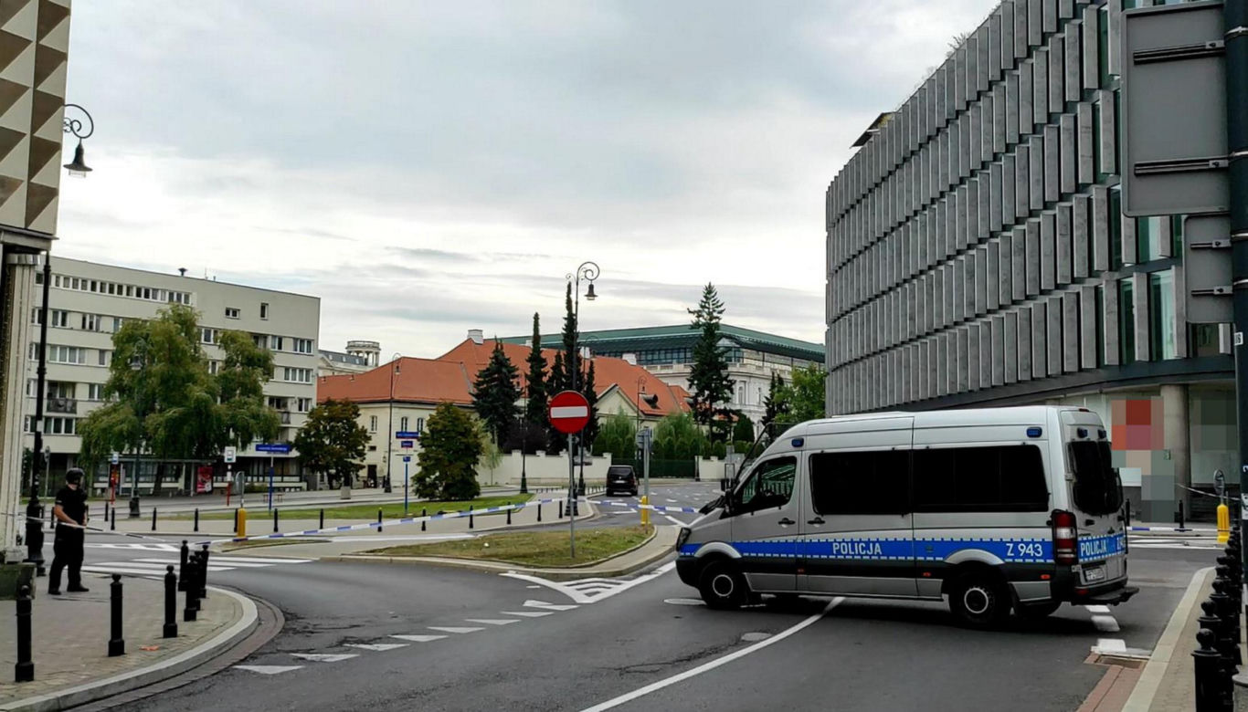 Gigantyczna akcja policji w cetrum Warszawy