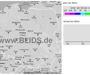 BURZE w Polsce 18.04.2013: GDZIE jest burza - NA ŻYWO - MAPA BURZOWA