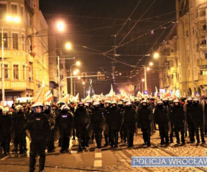 Marsz Niepodległości we Wrocławiu. 11 osób usłyszało zarzuty