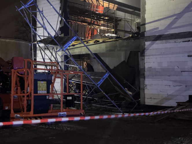 Zawalił się strop stacji uzdatniania wody! Trzy osoby poszkodowane