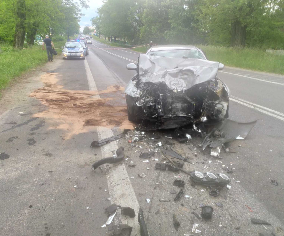 Tragiczny wypadek pod Łaskiem