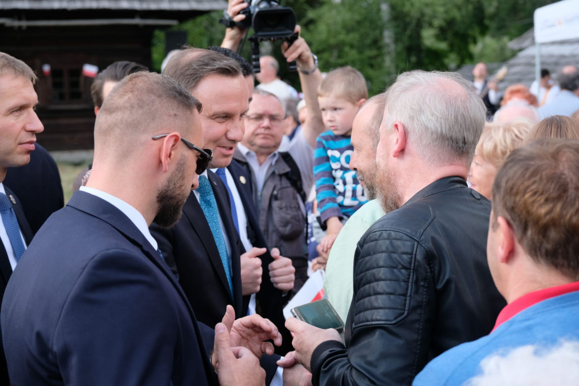 Andrzej Duda w Chorzowie