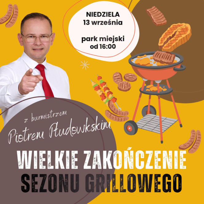 Na zakończenie lata – wielkie grillowanie w Parku Miejskim w Łukowie. Udział w wydarzeniu jest bezpłatny!