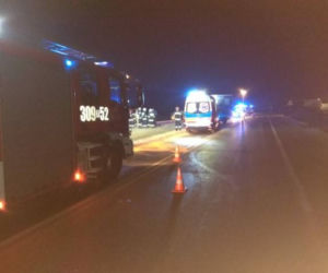 ŚMIERTELNY WYPADEK na drodze krajowej w Bilczy. Są dwie ofiary i troje rannych