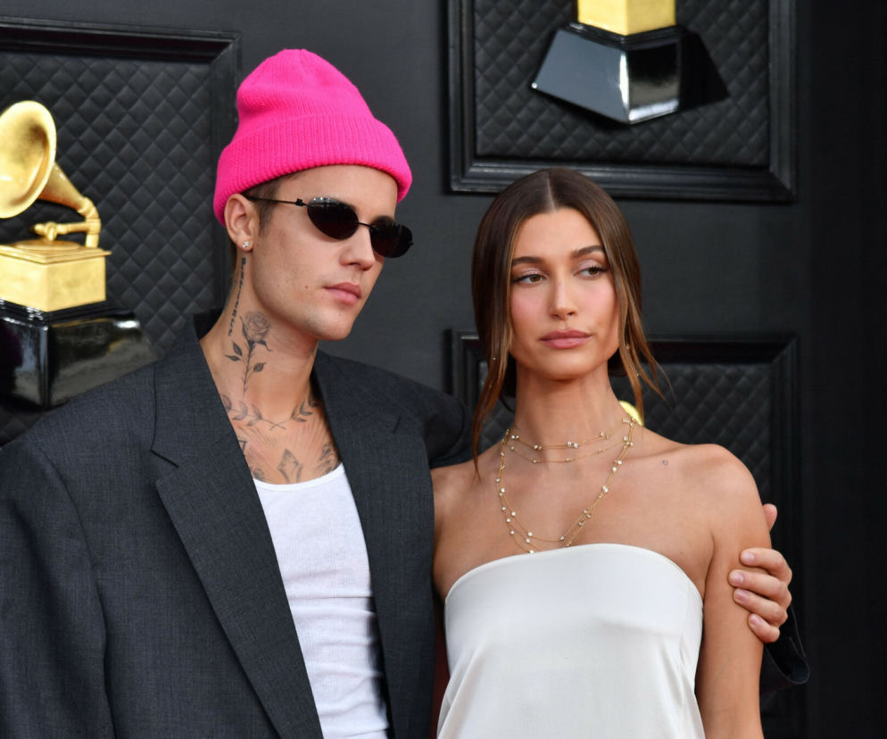 Justin Bieber z żoną 