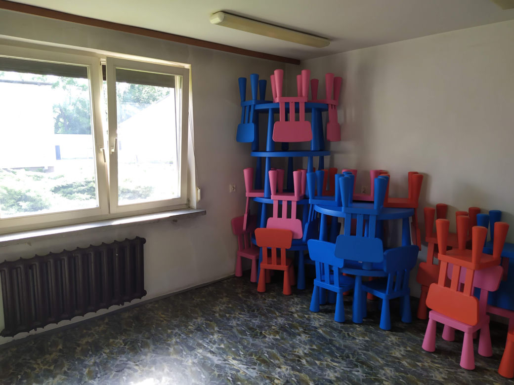 Zobacz wnętrze nowego domu dla uchodźców w Siedlcach w dawnym akademiku UPH