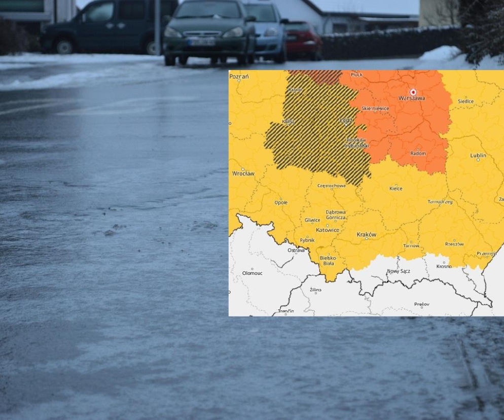 Alert przed oblodzeniami w Świętokrzyskiem
