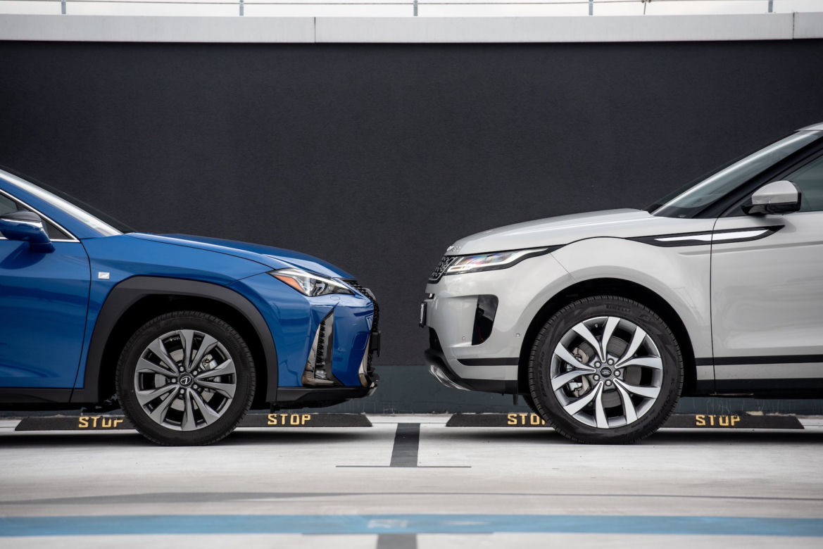 Range Rover Evoque D240 HSE vs Lexus UX 250h 