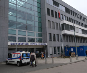 Koronawirus w Polsce. Konternety przy USK Białystok