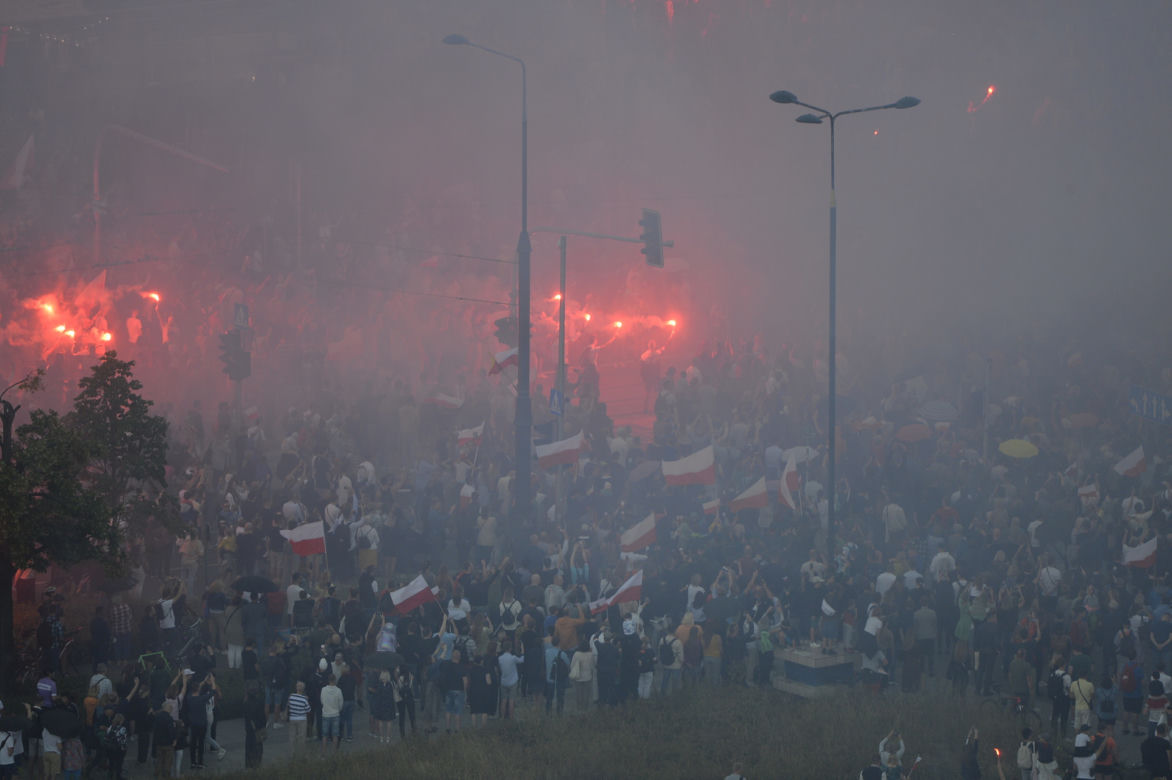 Warszawa 79. rocznica Powstania Warszawskiego Godzina W