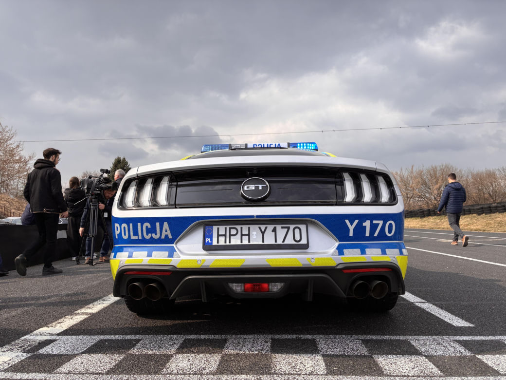 Ford Mustang w służbie radomskiej policji