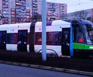 Świąteczne tramwaje w Szczecinie
