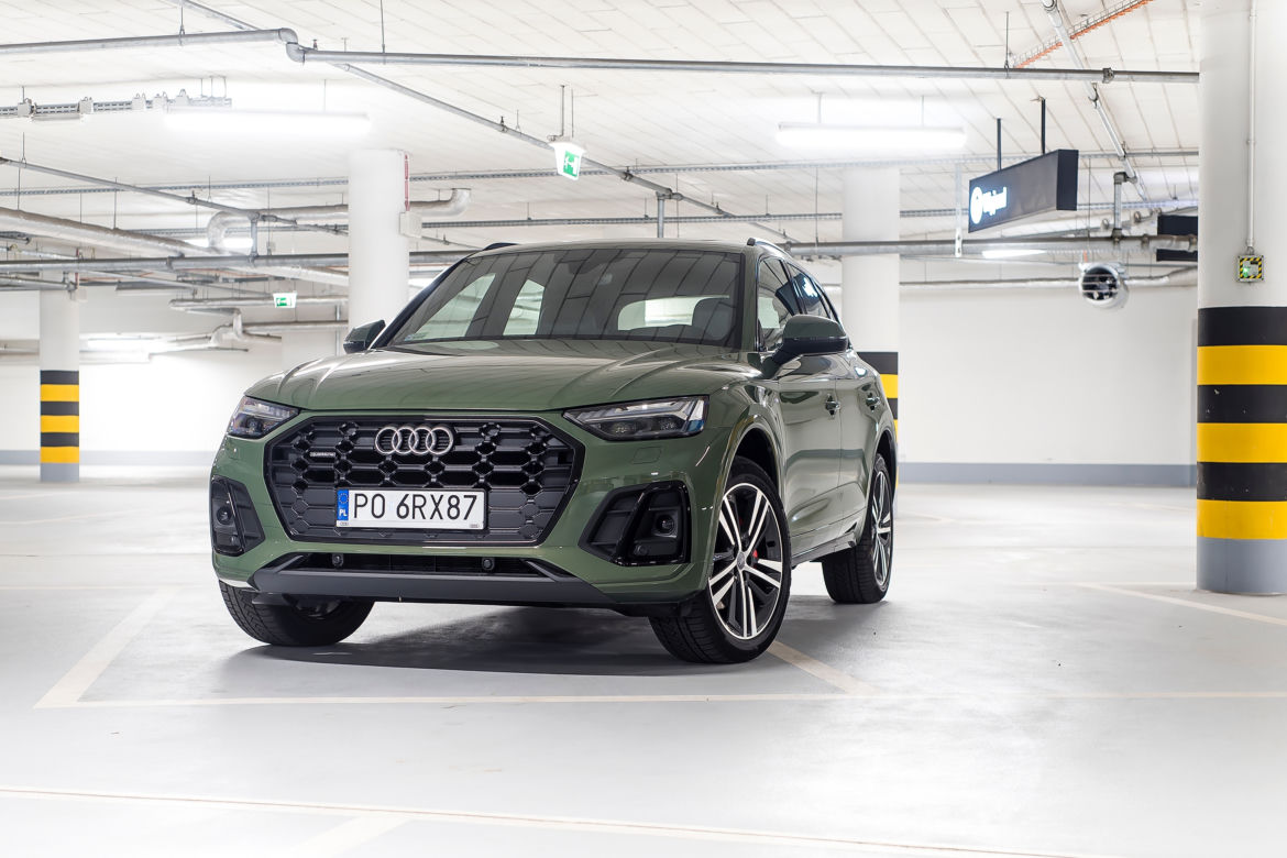Audi Q5 S line 40 TDI quattro S tronic (District Green)