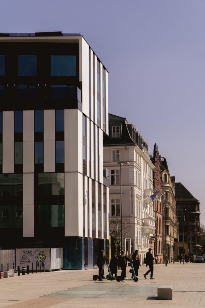 Plac Wolności we Wrocławiu. Budynek HEA Deweloper