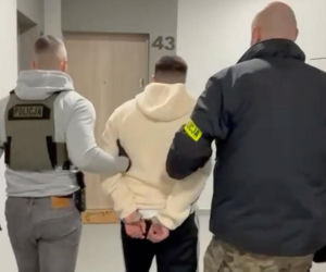 Groźny przestępca w rękach policjantów