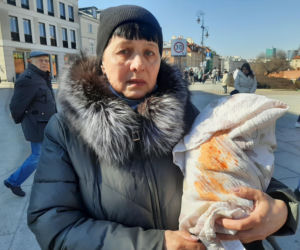 Świecie, pomóż naszym dzieciom. Protest matek z Ukrainy przeszedł przez Warszawę