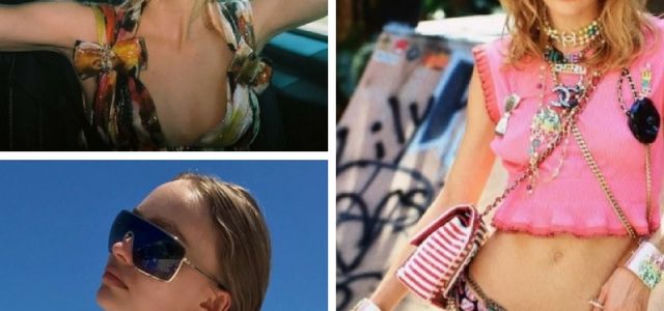 Lily-Rose Depp - odważny Instagram córki Johnnego Deppa 