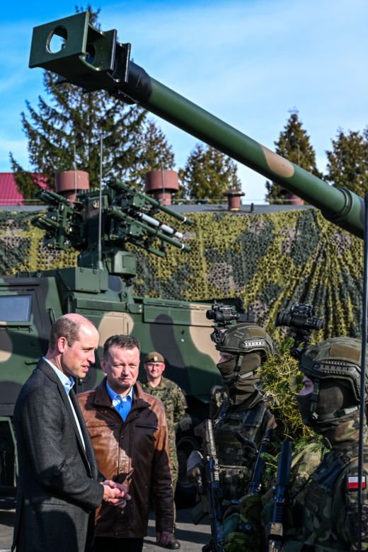 Książę William z wizytą w Polsce. Odwiedził żołnierzy w Rzeszowie
