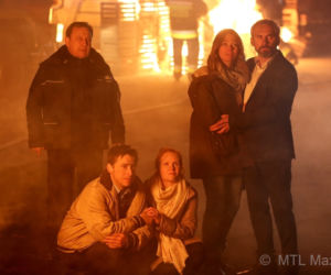 M jak miłość odc. 1151. Kacper Kuszewski (Marek), Dominika Kluźniak (Ewa), Tamara Arciuch (Anna), Jacek Kopczyński (Adam Werner), Staszek (Sławomir Holland)