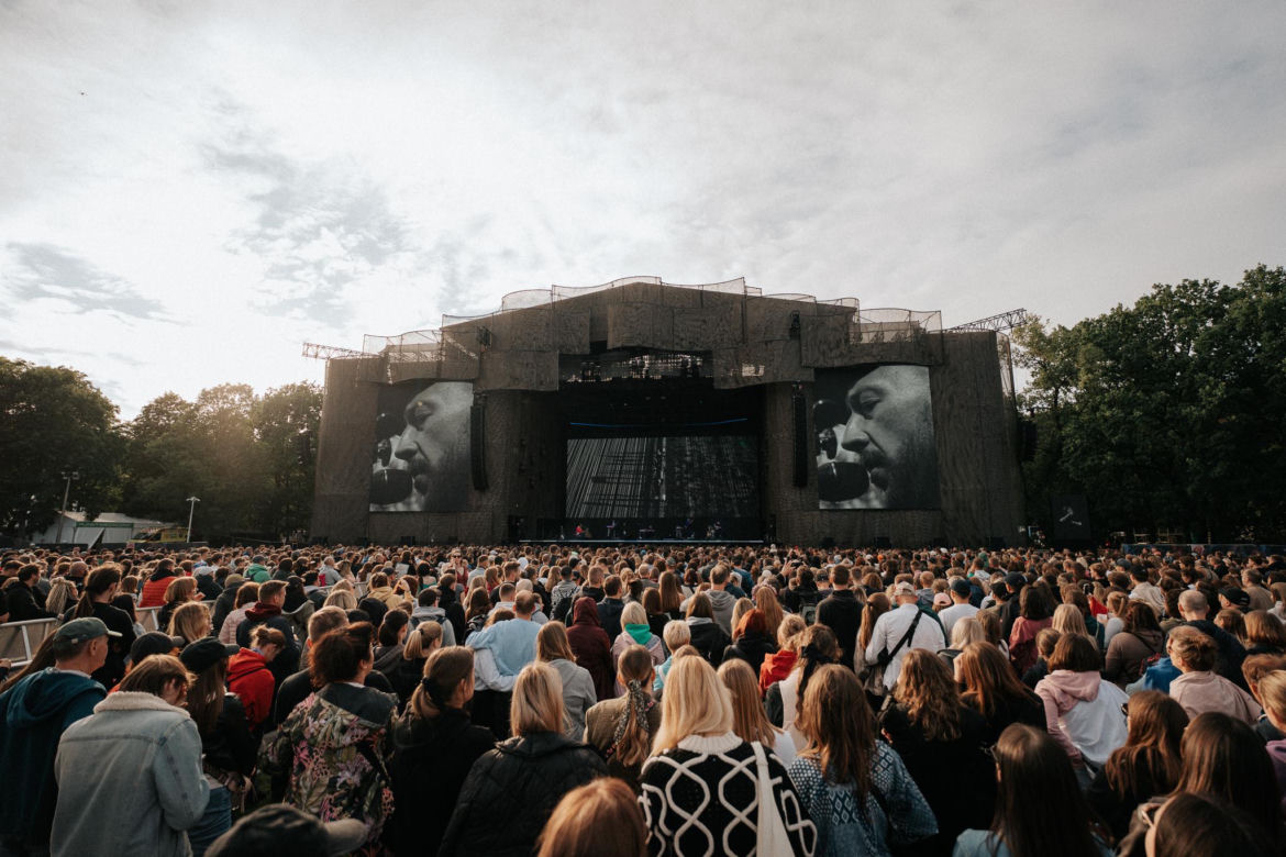 ZORZA 2025 w Warszawie. Zdjęcie z pierwszego dnia festiwalu Dawida Podsiadły