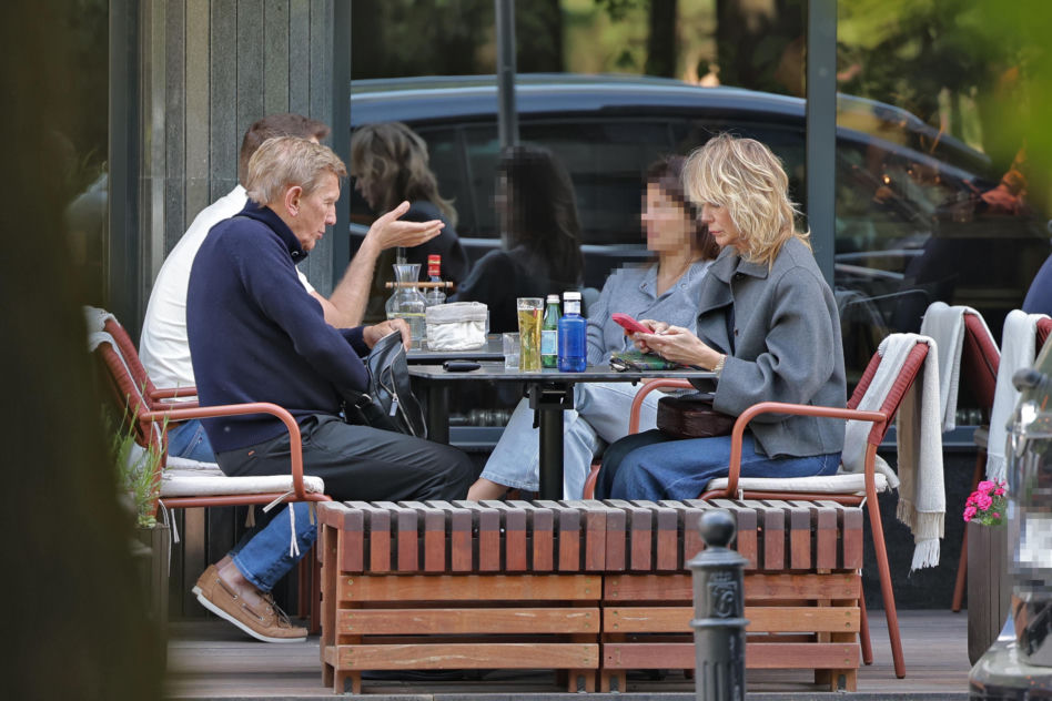Jan Englert i Beata Ścibakówna na randce