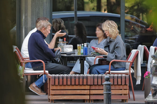 Jan Englert i Beata Ścibakówna na randce