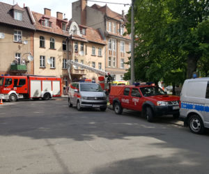 Pożar w kamienicy przy ulicy Narutowicza w Grudziądzu. Jest ofiara śmiertelna