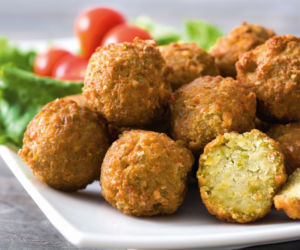 Falafel z warzywami