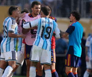 Awantura po finale MŚ Hiszpania - Argentyna