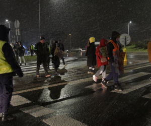 Blokowali rondo bo nie chcą smrodu. „Burmistrz sprzedał nasze zdrowie!”