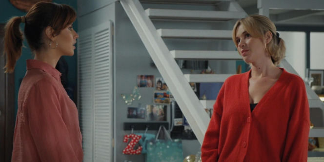 M jak miłość odc. 1919. Ania (Alina Szczegielniak), Kama (Michalina Sosna)