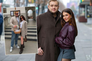 Roksana Węgiel z mężem zameldowali się w kościele. Jednak to nie koszyczek, a mini spódniczka skradła show!