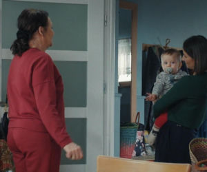 M jak miłość odc. 1927. Agnes (Amanda Mincewicz), Marysia (Małgorzata Pieńkowska), Antoś