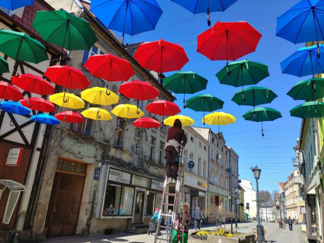 Parasole w Połczynie-Zdroju